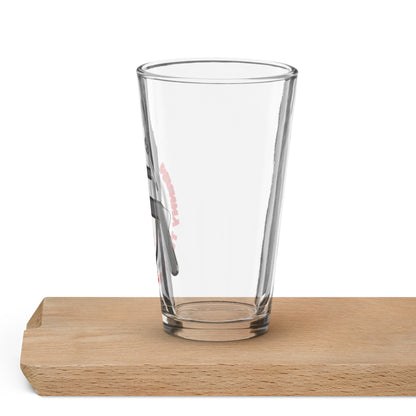 MANNY THE TRU MC Shaker pint glass