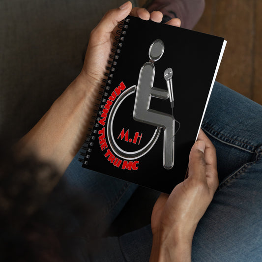 MANNY THE TRU MC Spiral notebook