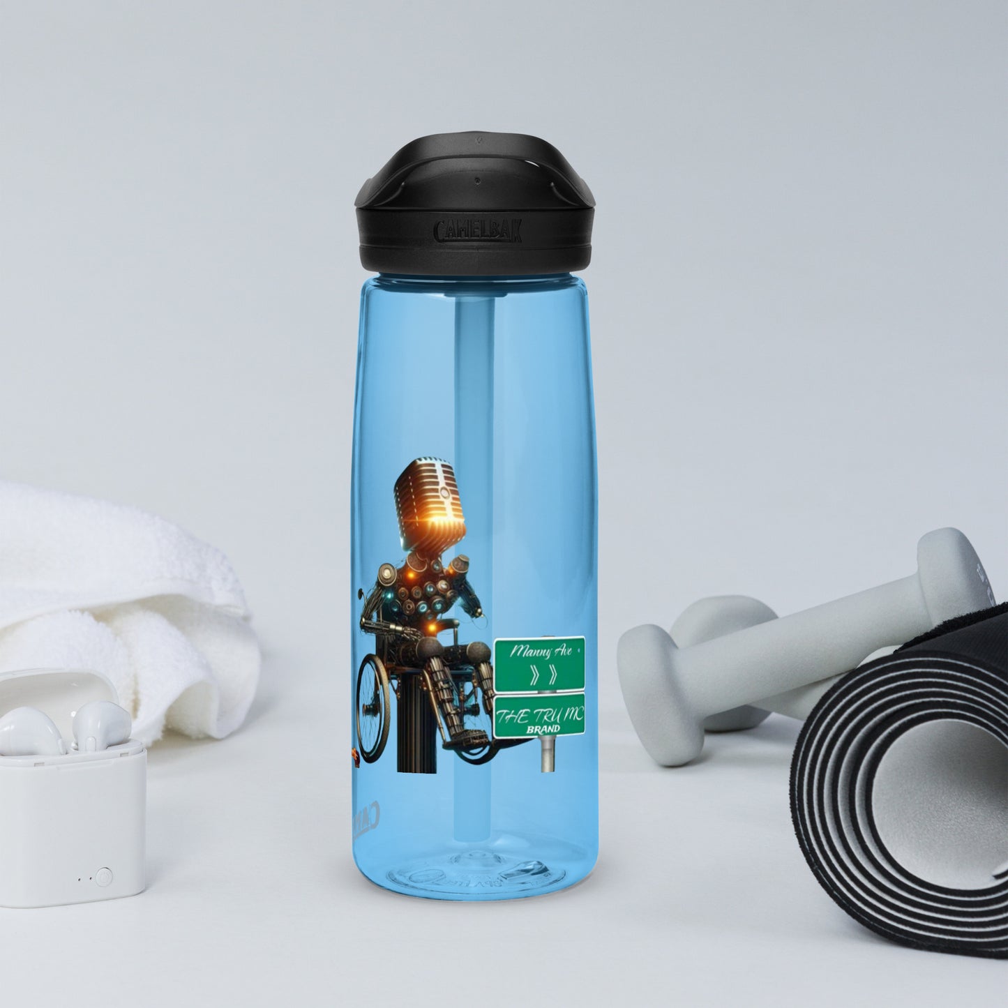 THE TRU MC BRAND Sports water bottle