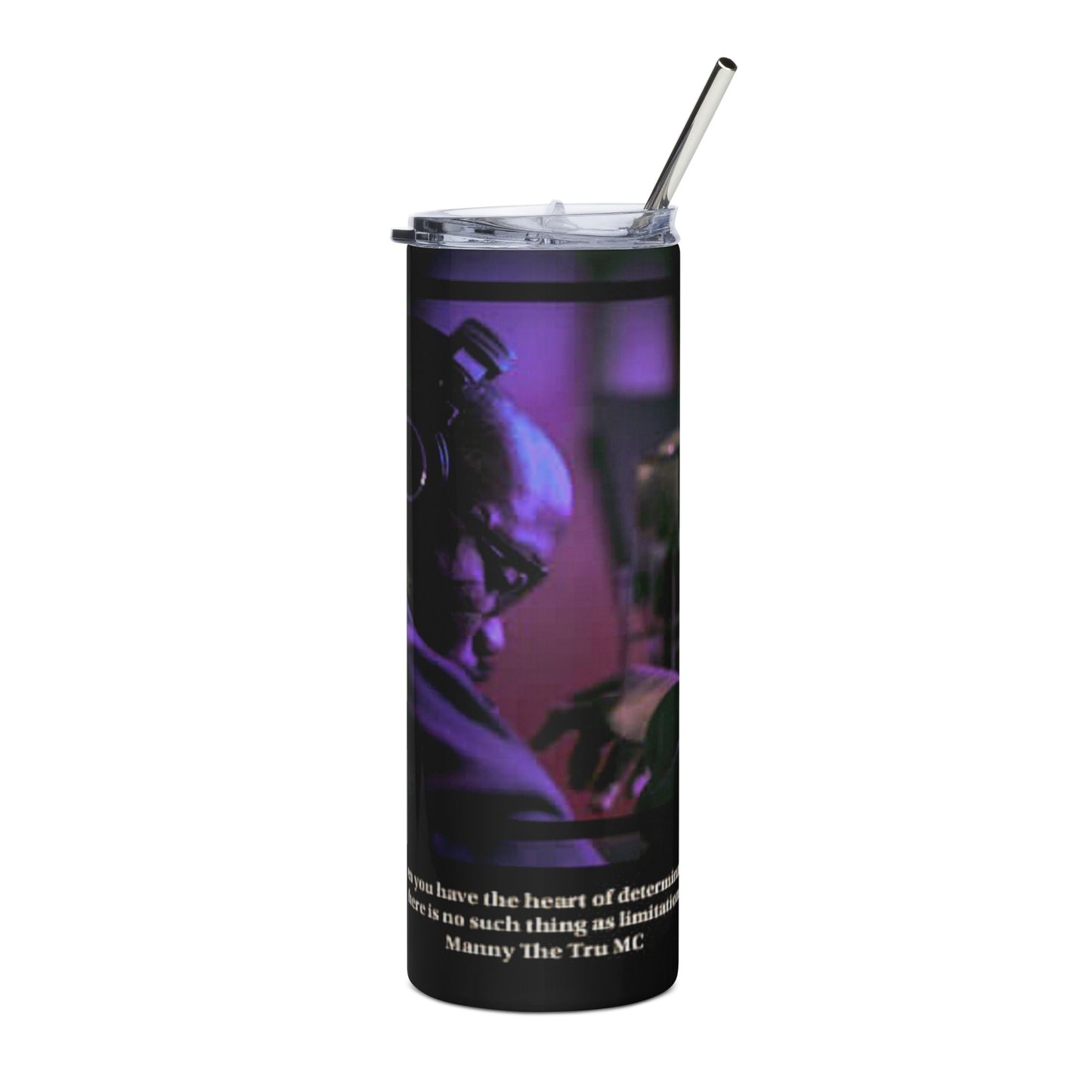 The Heart Of Determination Stainless steel tumbler