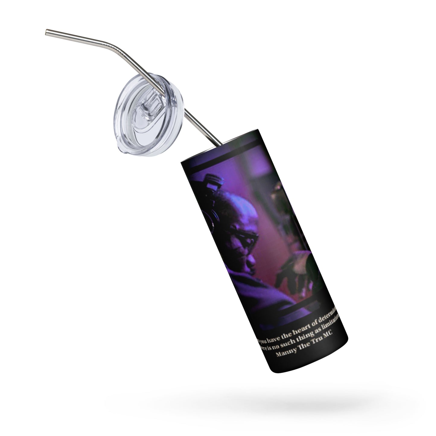 The Heart Of Determination Stainless steel tumbler