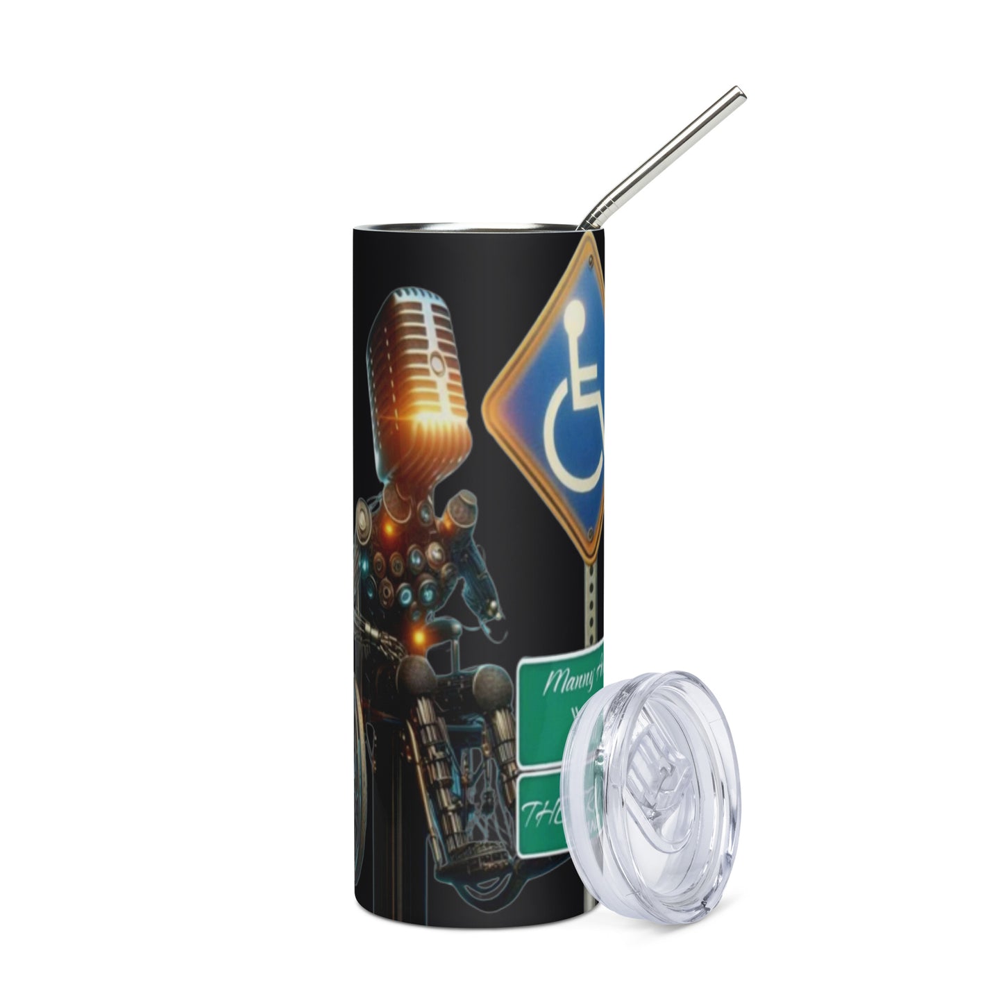 THE TRU MC BRAND Stainless steel tumbler