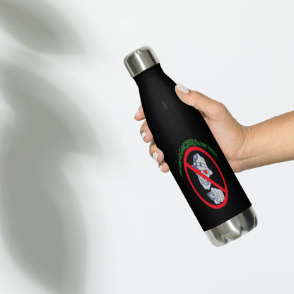 I'm not a gangster Stainless steel water bottle