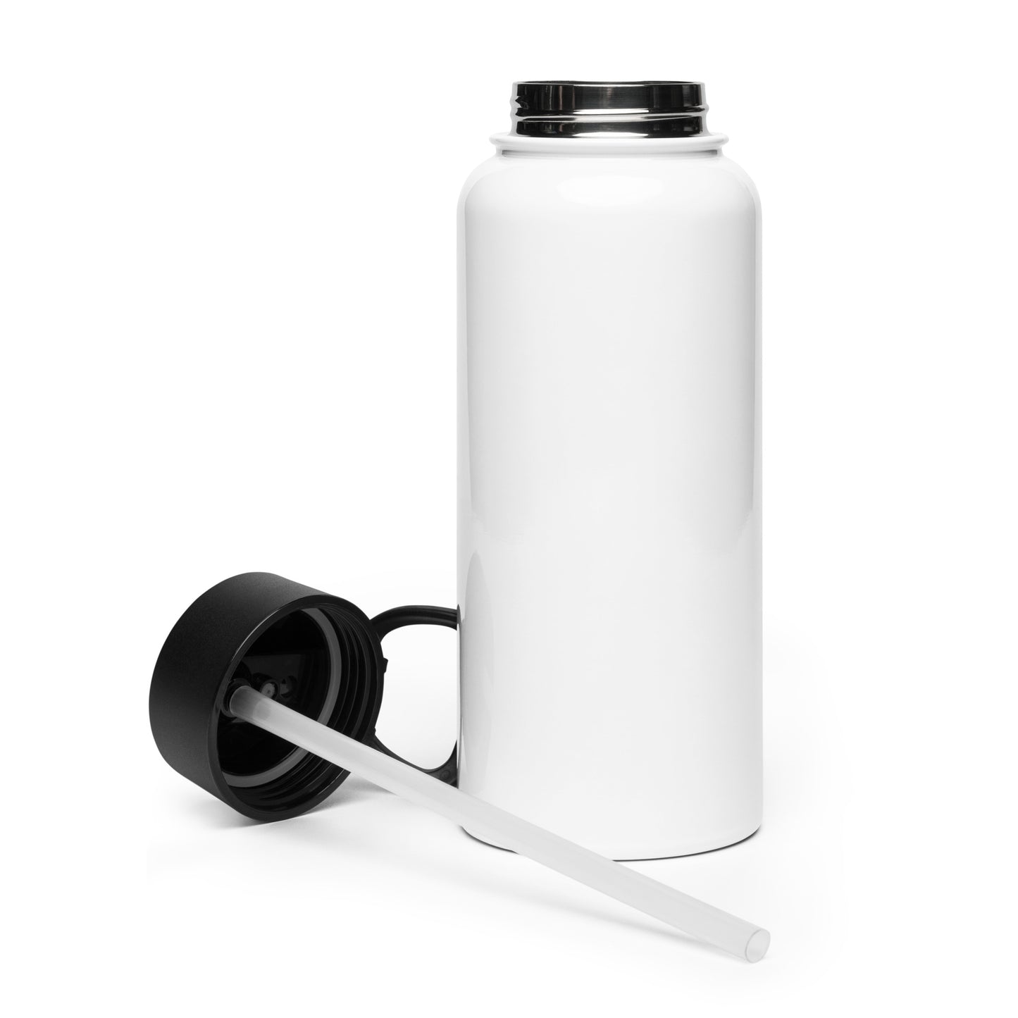 Blood Sweat & Tears from Dirt 2 Glory Stainless steel water bottle with a straw lid
