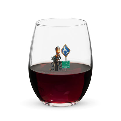 THE TRU MC BRAND Stemless wine glass