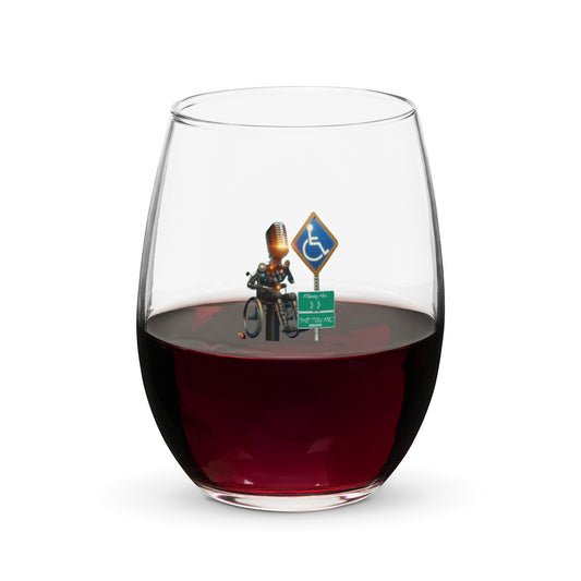 THE TRU MC BRAND Stemless wine glass