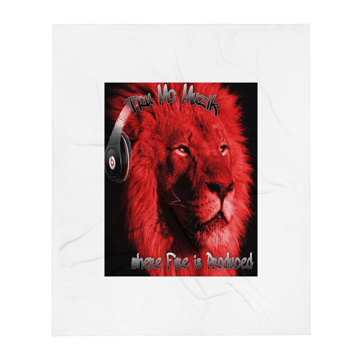 TRU MC MUZIK Throw Blanket
