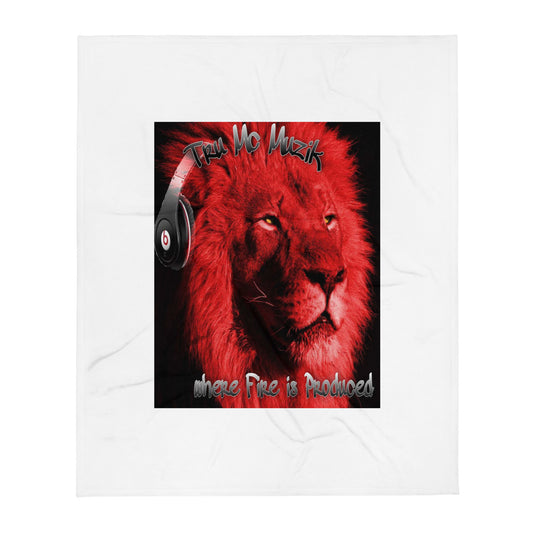 TRU MC MUZIK Throw Blanket