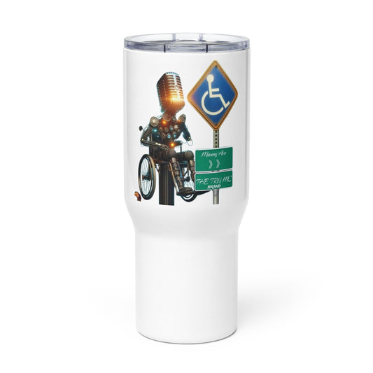 THE TRU MC BRAND Travel mug with a handle