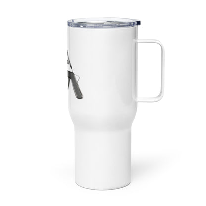 THE TRU MC Travel mug with a handle