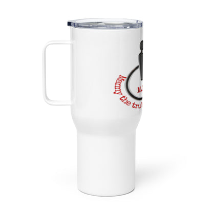 THE TRU MC Travel mug with a handle