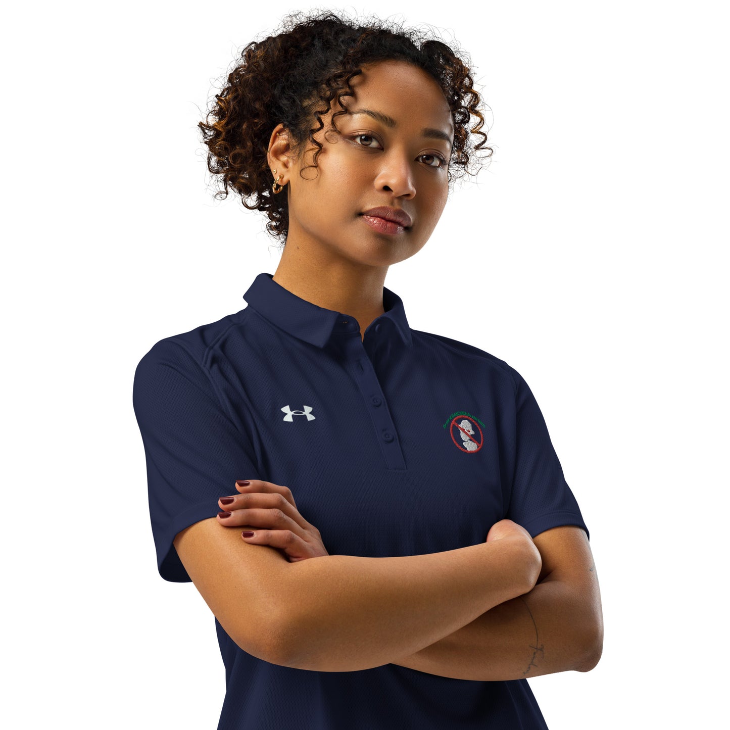 I'm not a gangster Under Armour® women’s polo