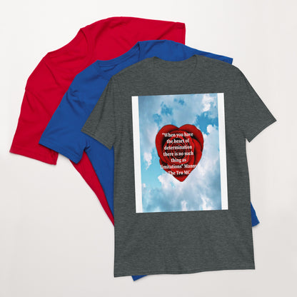 The Heart Of Determination Short-Sleeve Unisex T-Shirt