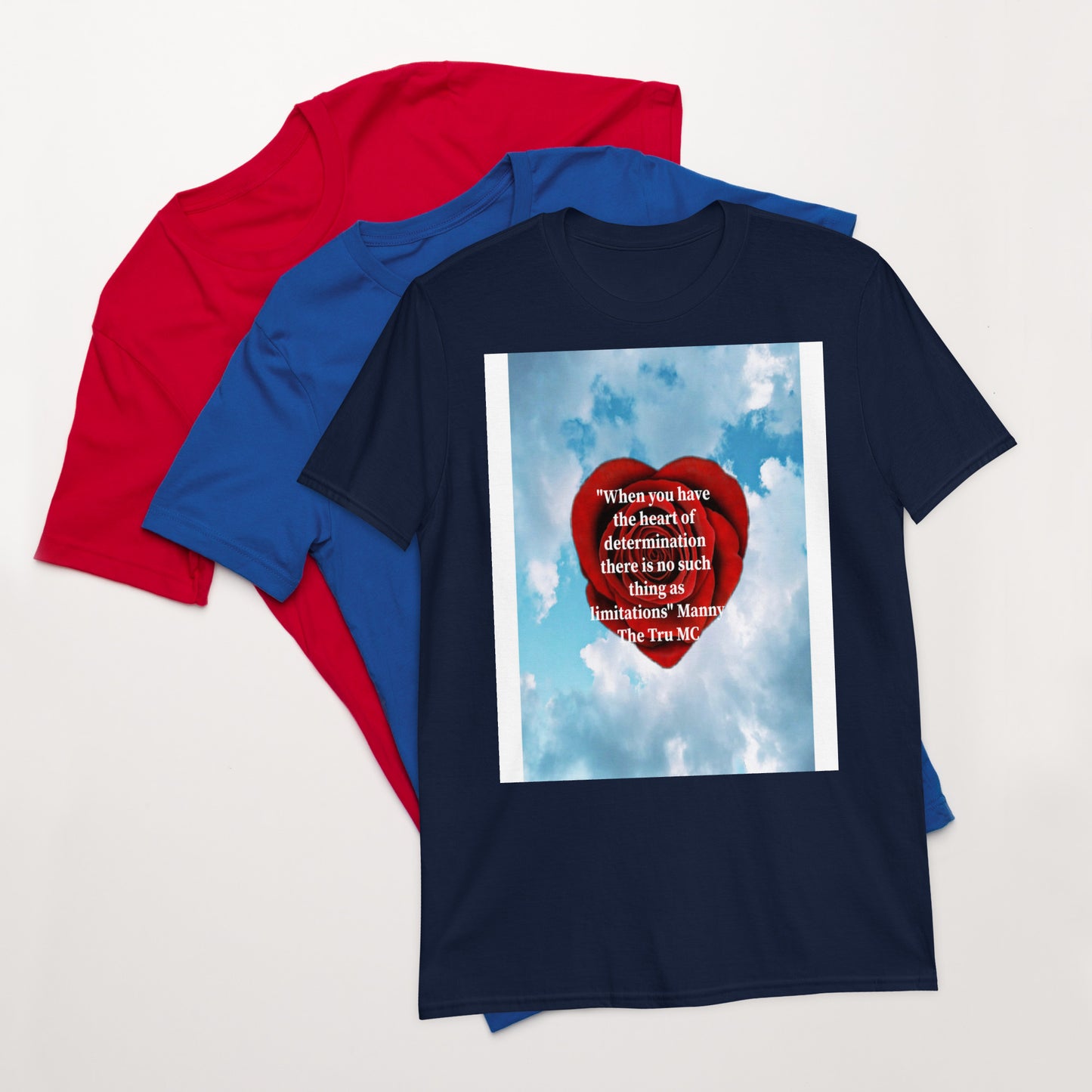 The Heart Of Determination Short-Sleeve Unisex T-Shirt