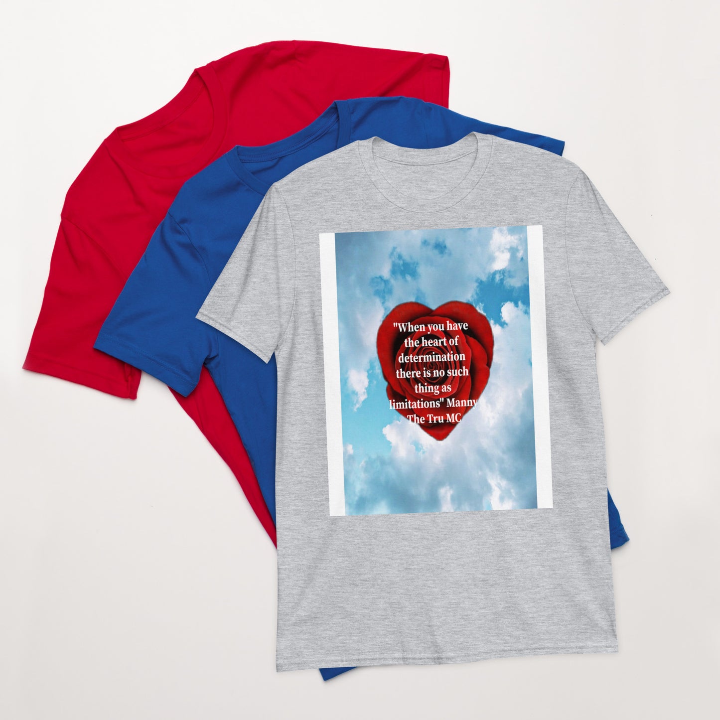 The Heart Of Determination Short-Sleeve Unisex T-Shirt
