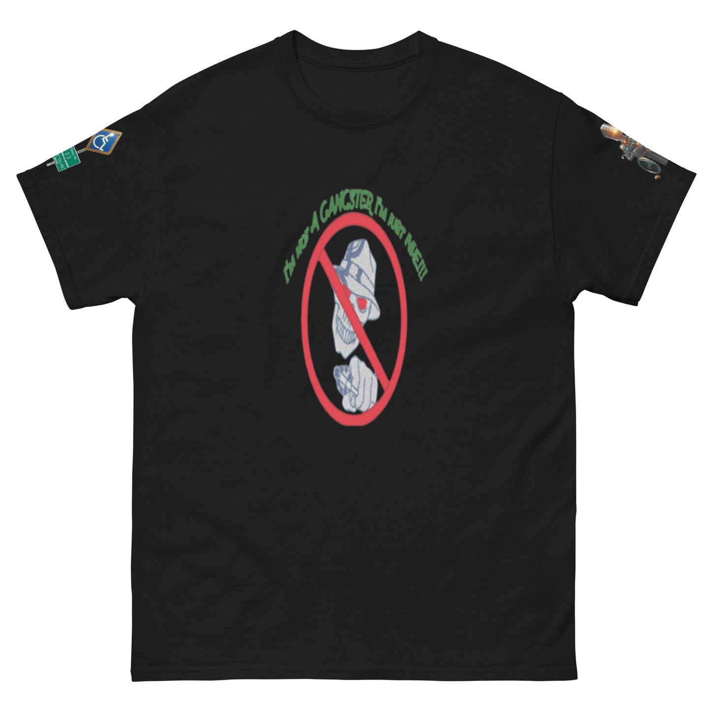 I'm not a gangster Unisex classic tee