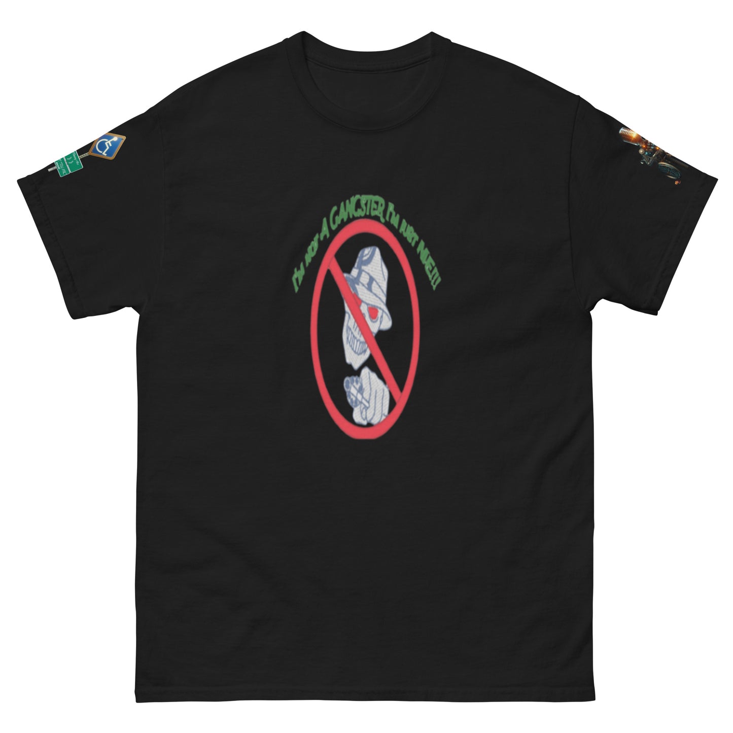 I'm not a gangster Unisex classic tee