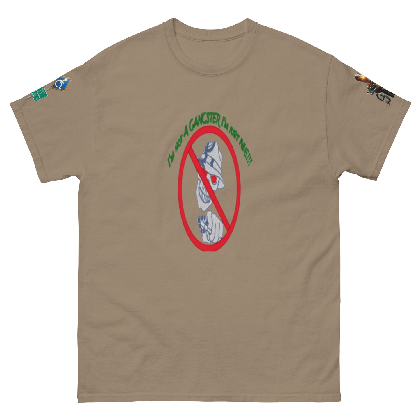 I'm not a gangster Unisex classic tee