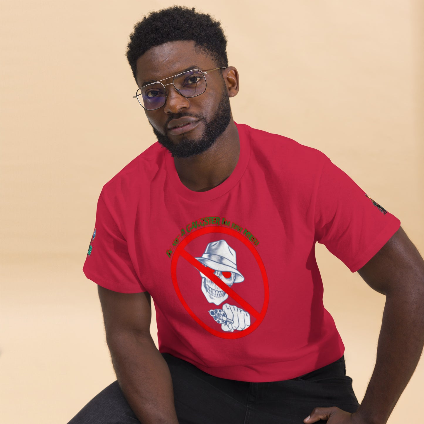 I'm not a gangster Unisex classic tee