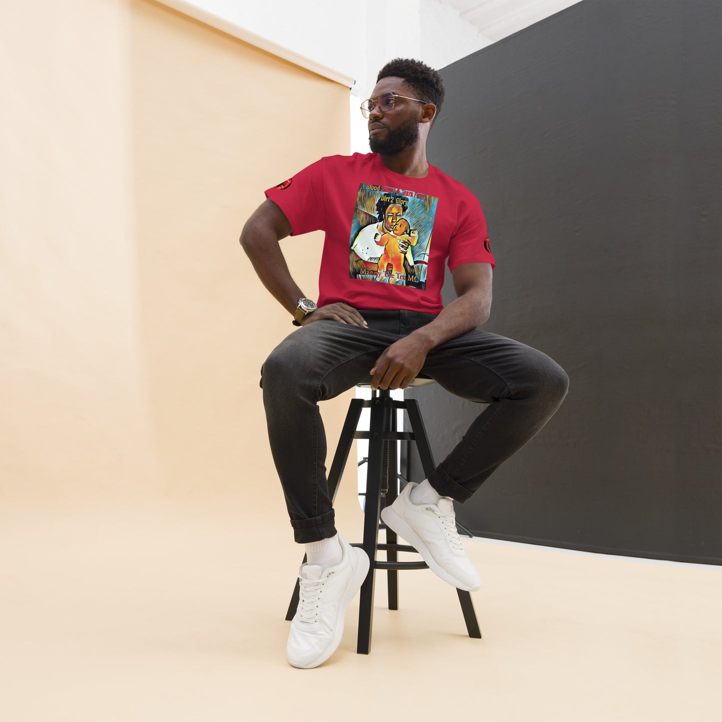 Blood Sweat & Tears from Dirt 2 Glory Unisex classic tee