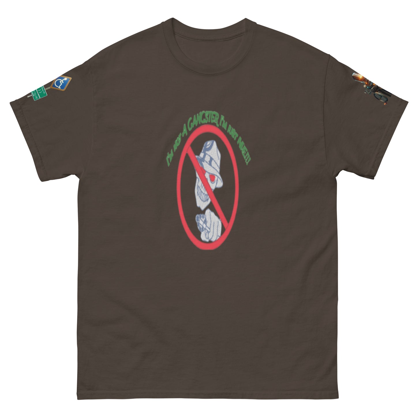I'm not a gangster Unisex classic tee
