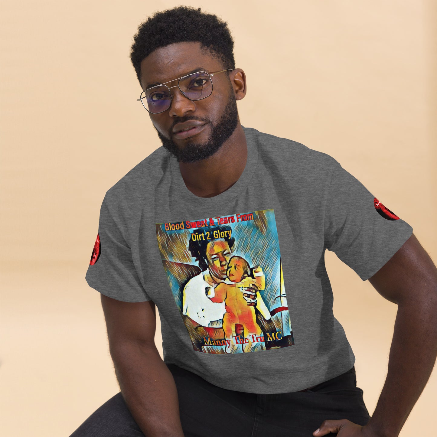 Blood Sweat & Tears from Dirt 2 Glory Unisex classic tee