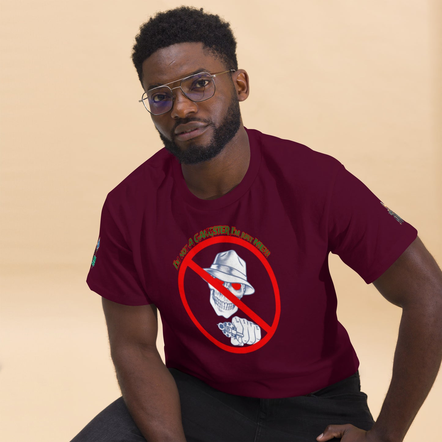 I'm not a gangster Unisex classic tee