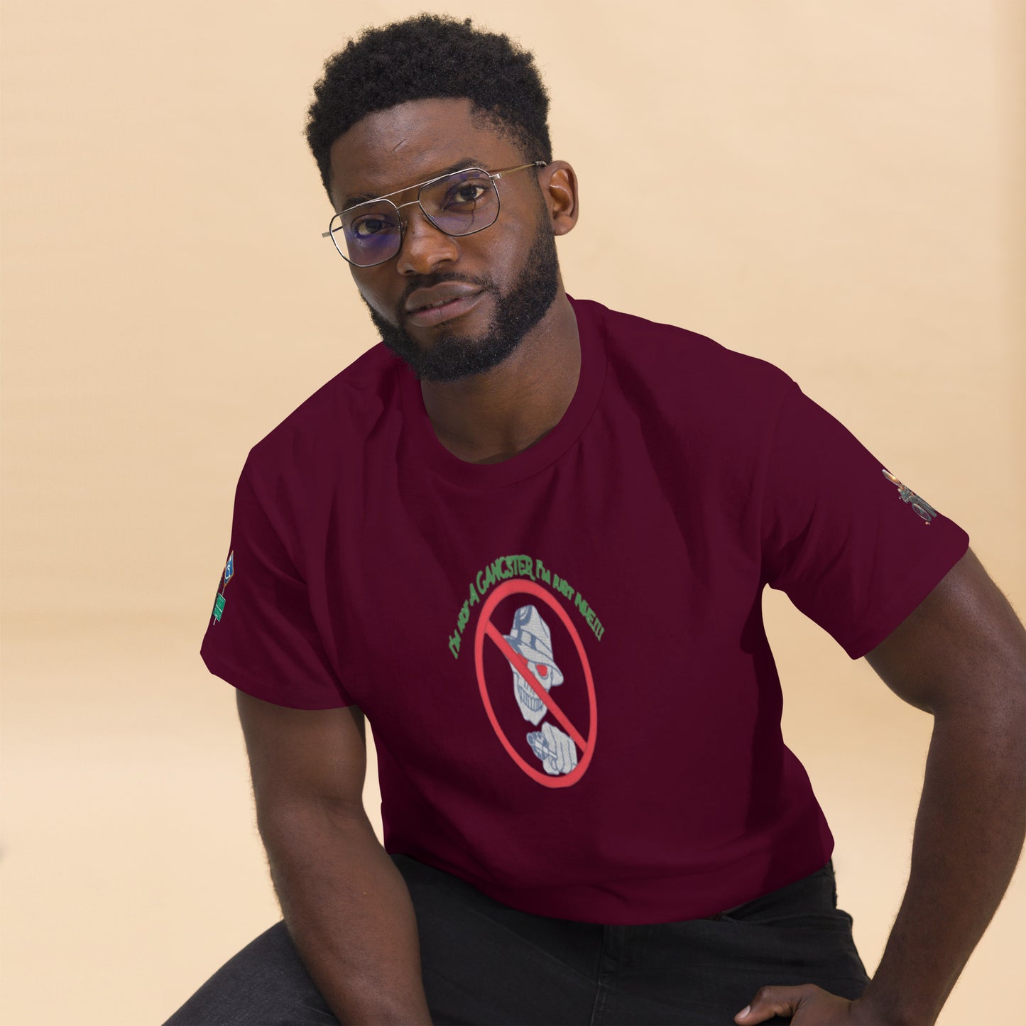 I'm not a gangster Unisex classic tee