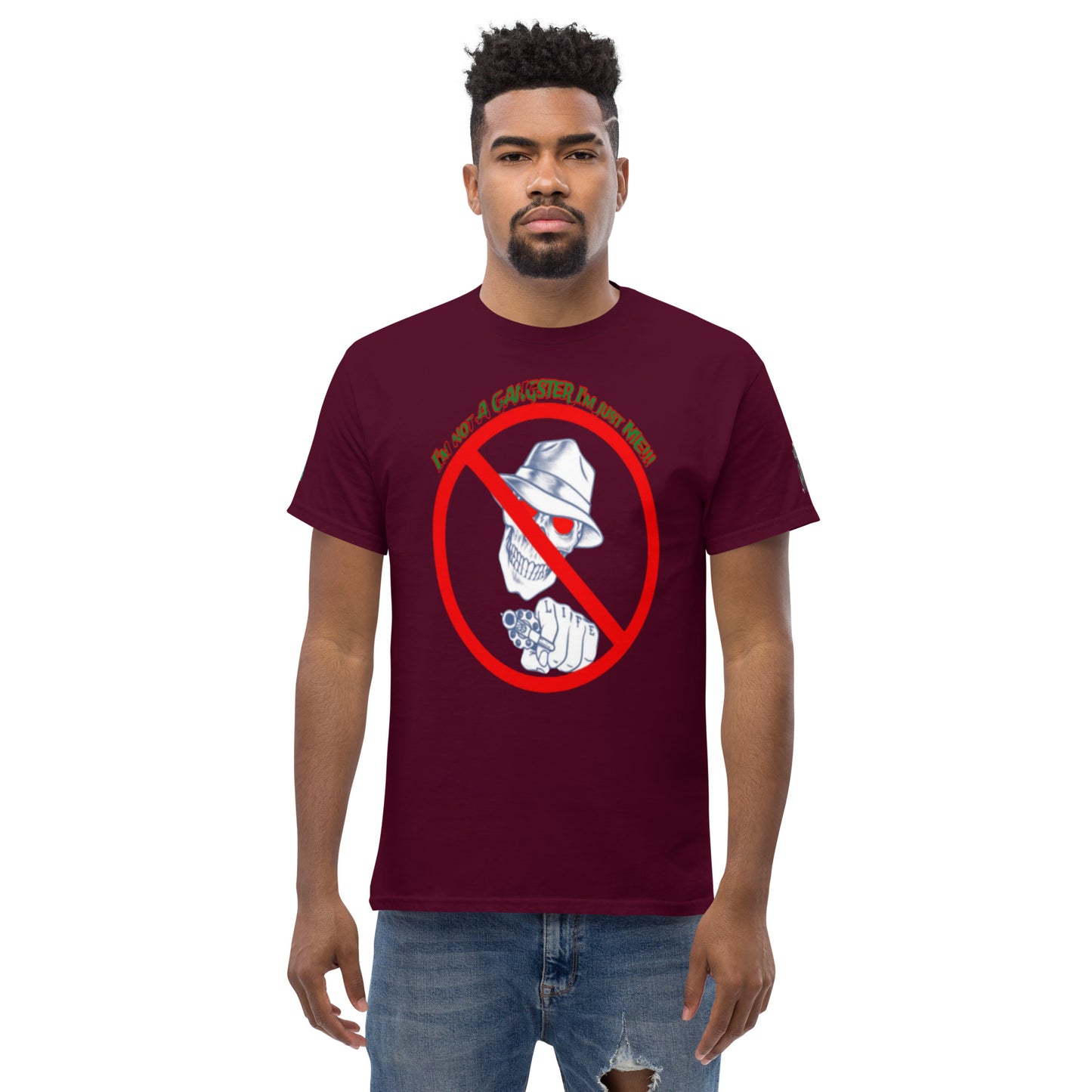 I'm not a gangster Unisex classic tee