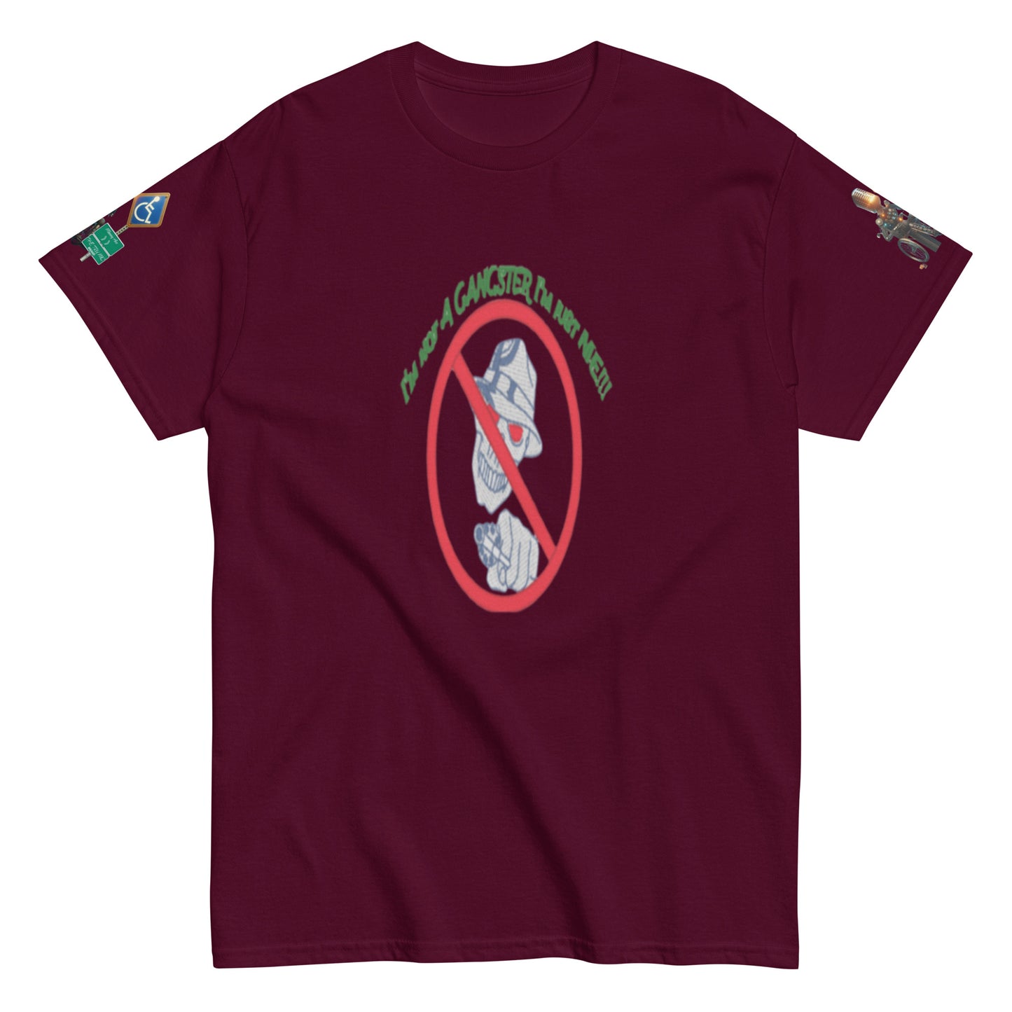 I'm not a gangster Unisex classic tee