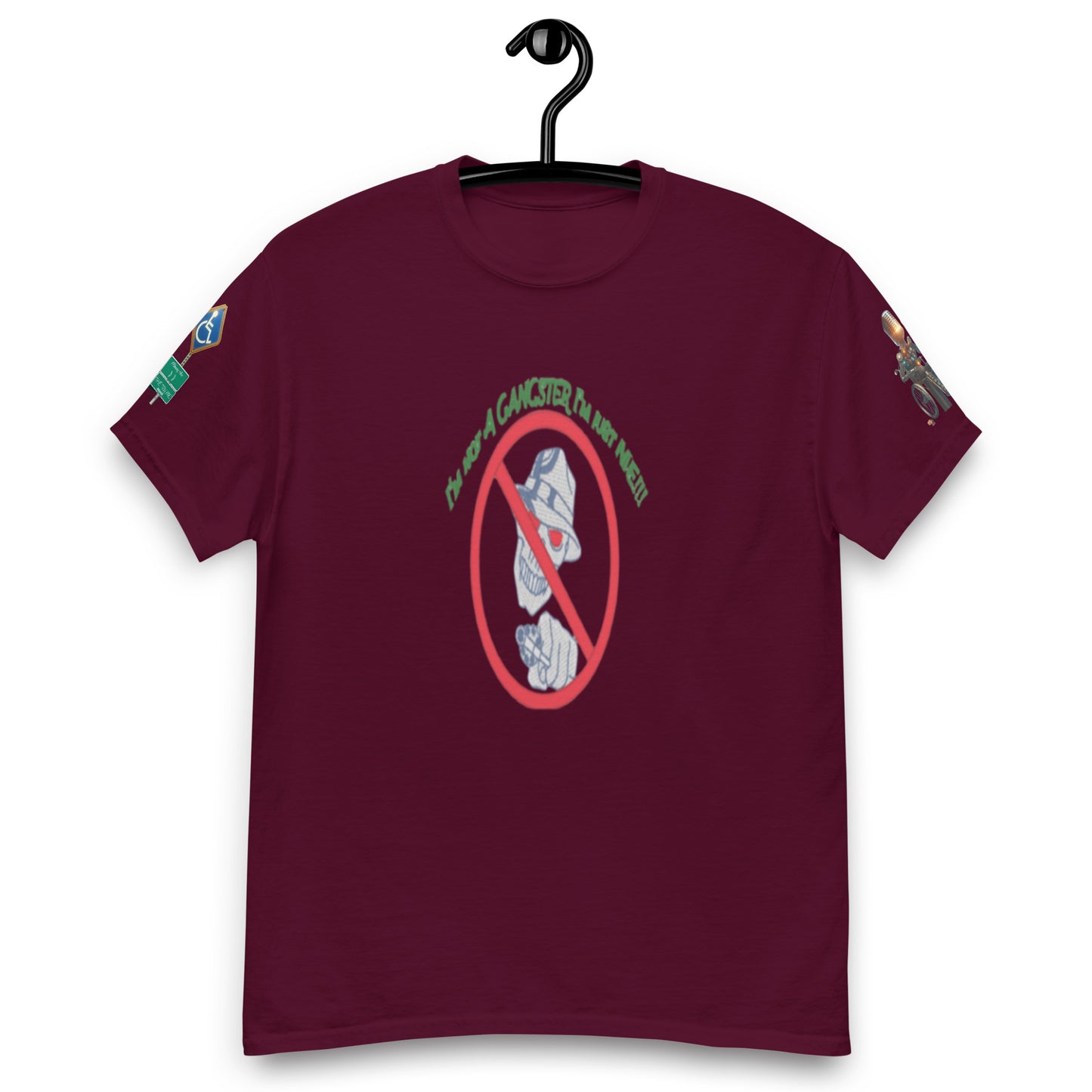 I'm not a gangster Unisex classic tee