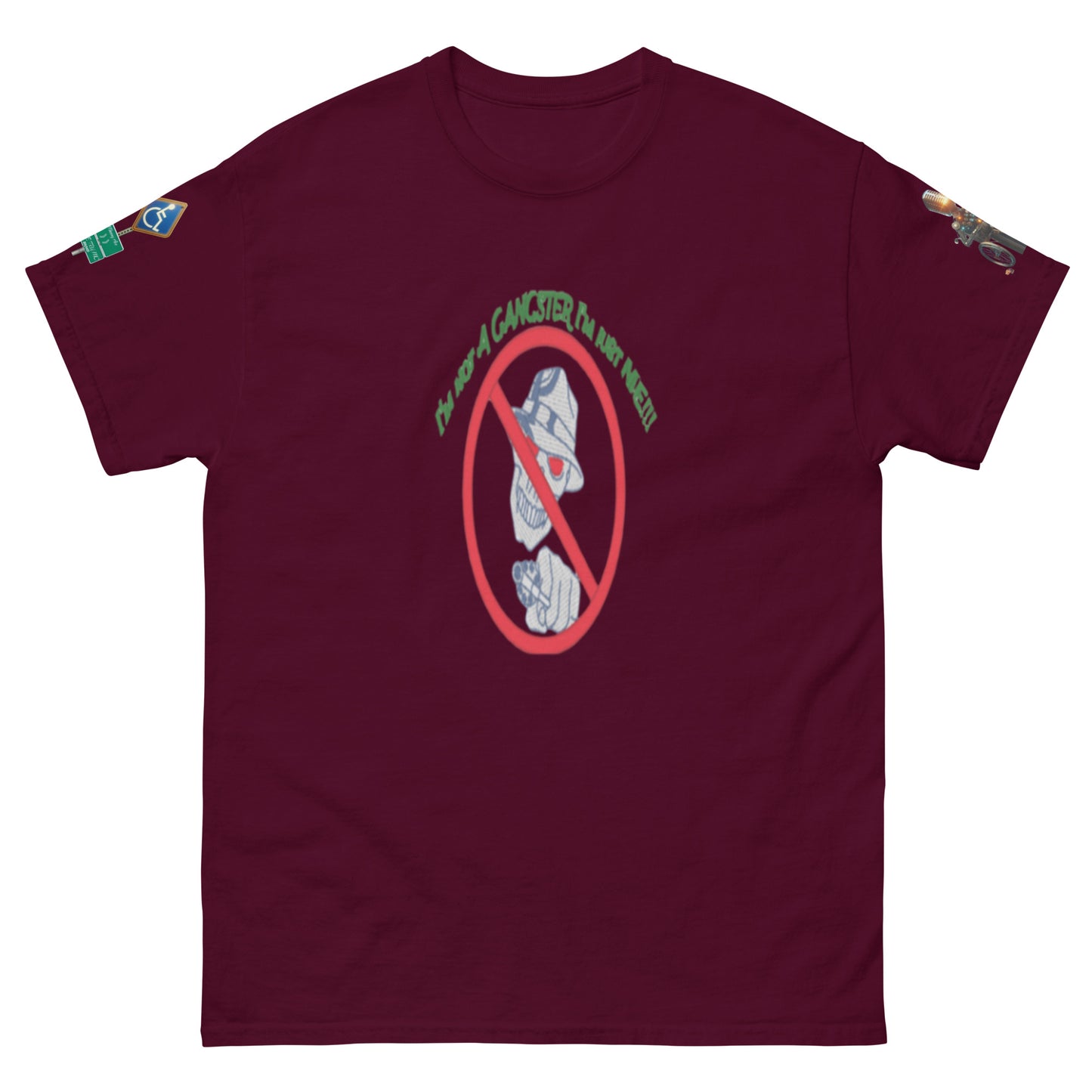 I'm not a gangster Unisex classic tee