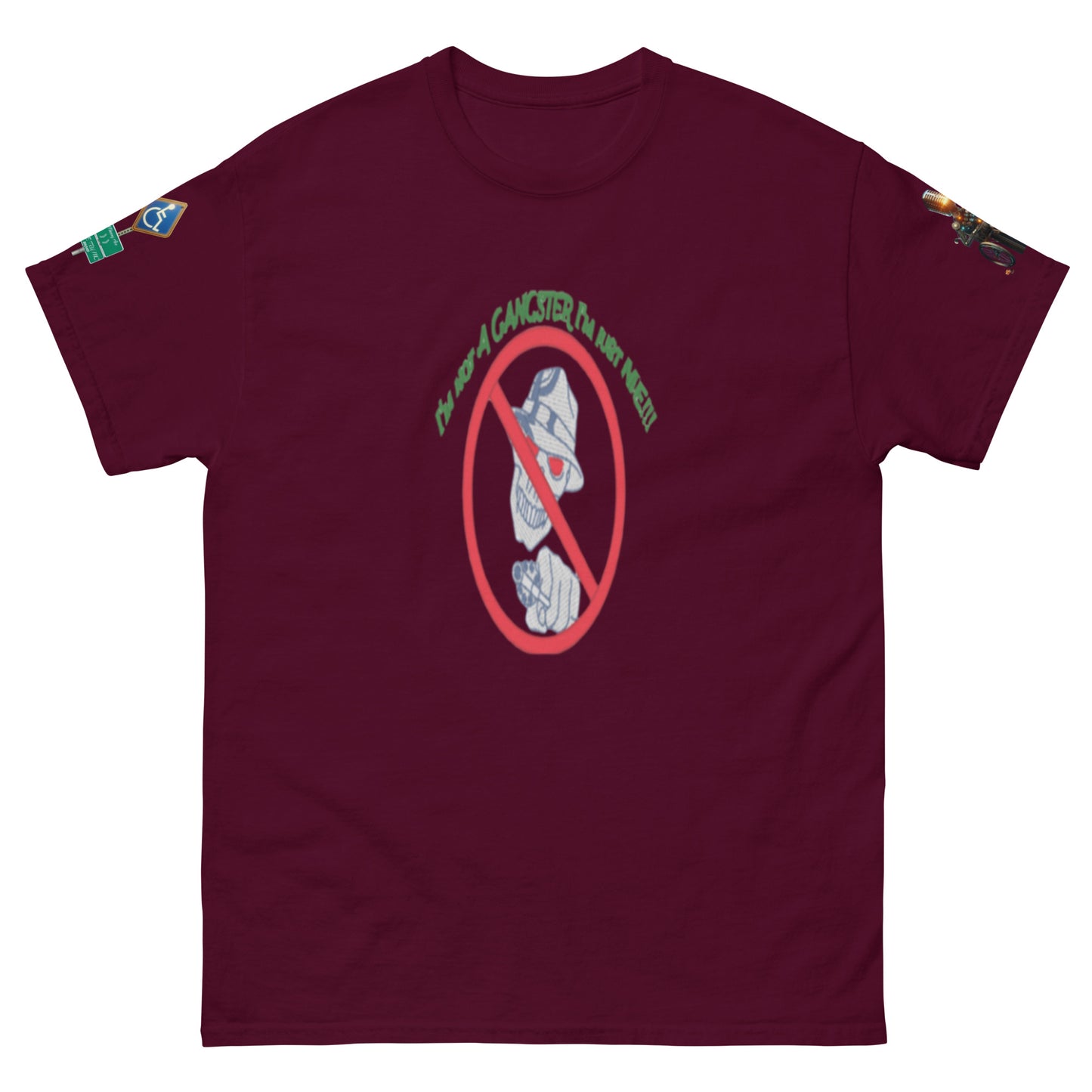 I'm not a gangster Unisex classic tee