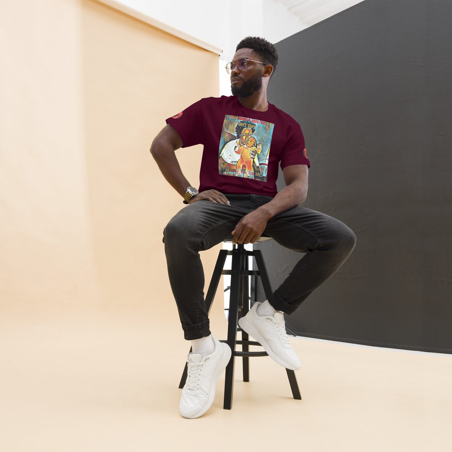 Blood Sweat & Tears from Dirt 2 Glory Unisex classic tee