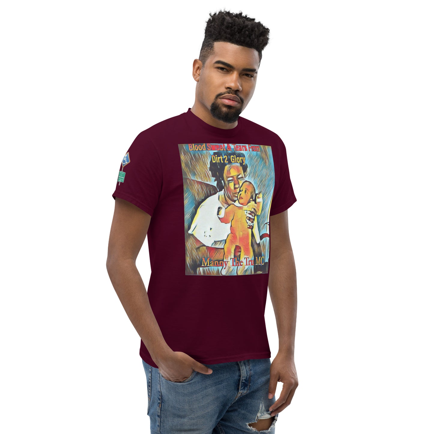 Blood Sweat & Tears from Dirt 2 Glory Unisex classic tee