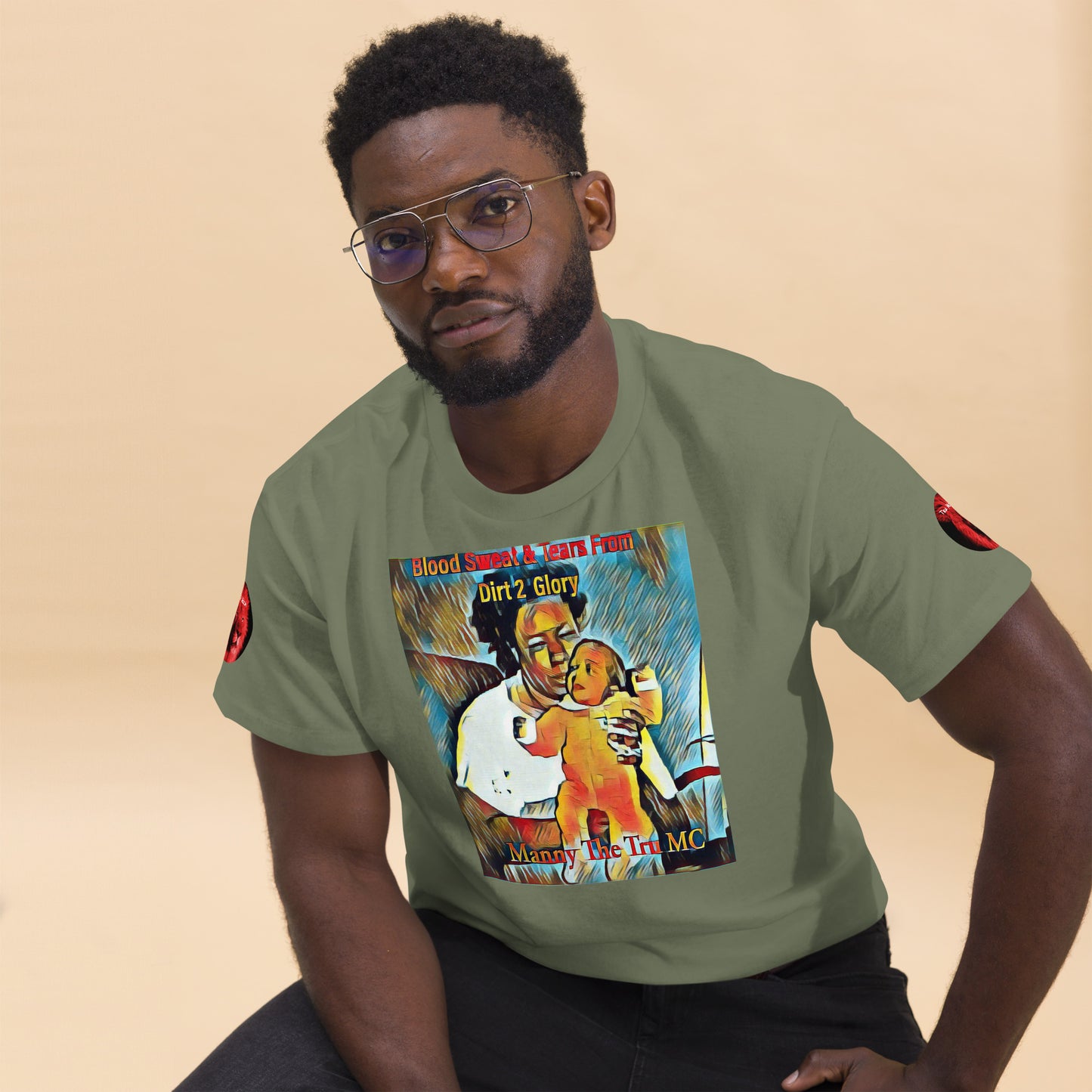Blood Sweat & Tears from Dirt 2 Glory Unisex classic tee