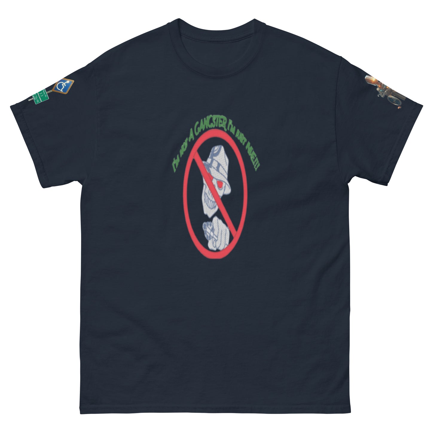 I'm not a gangster Unisex classic tee