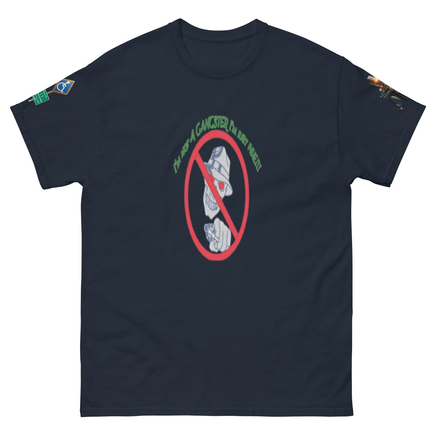 I'm not a gangster Unisex classic tee