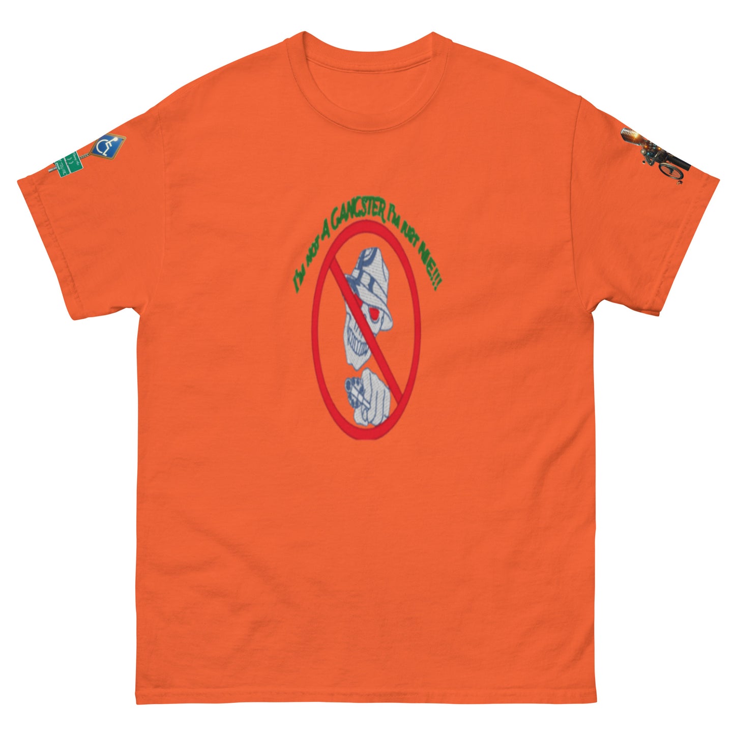 I'm not a gangster Unisex classic tee