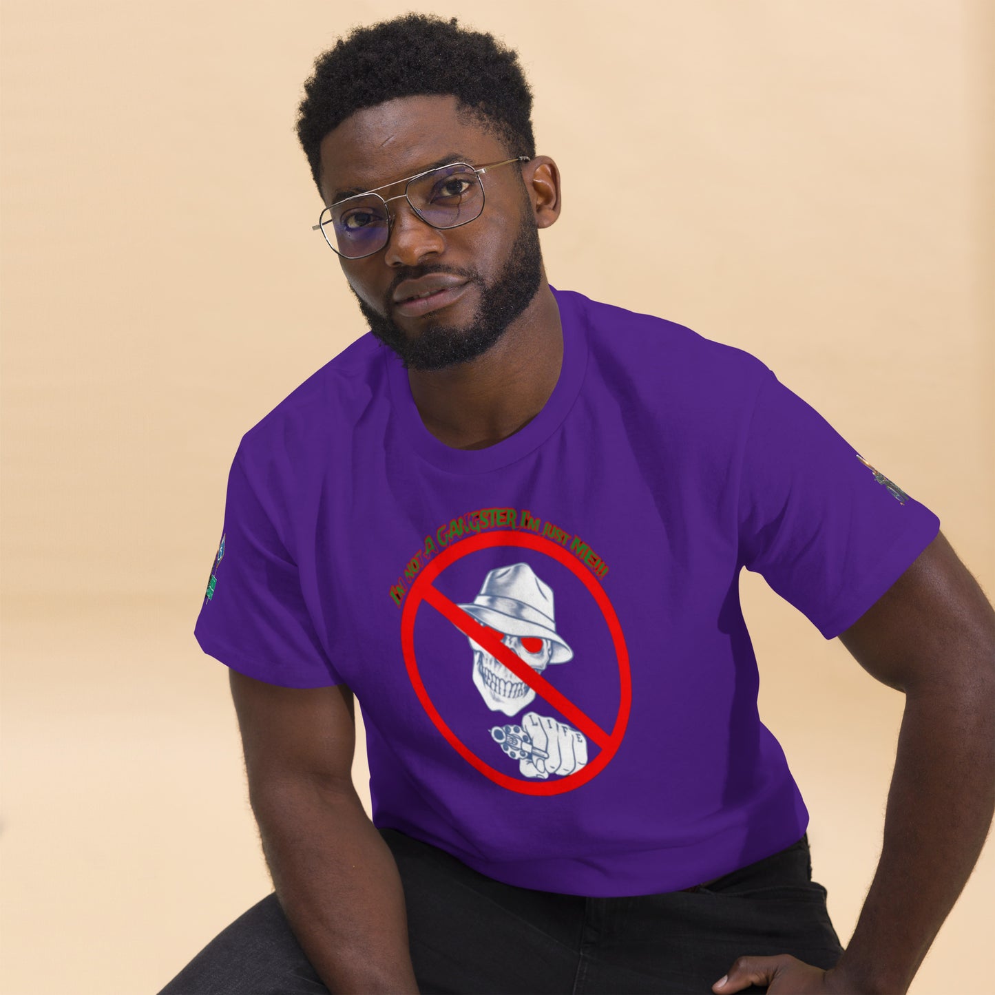 I'm not a gangster Unisex classic tee