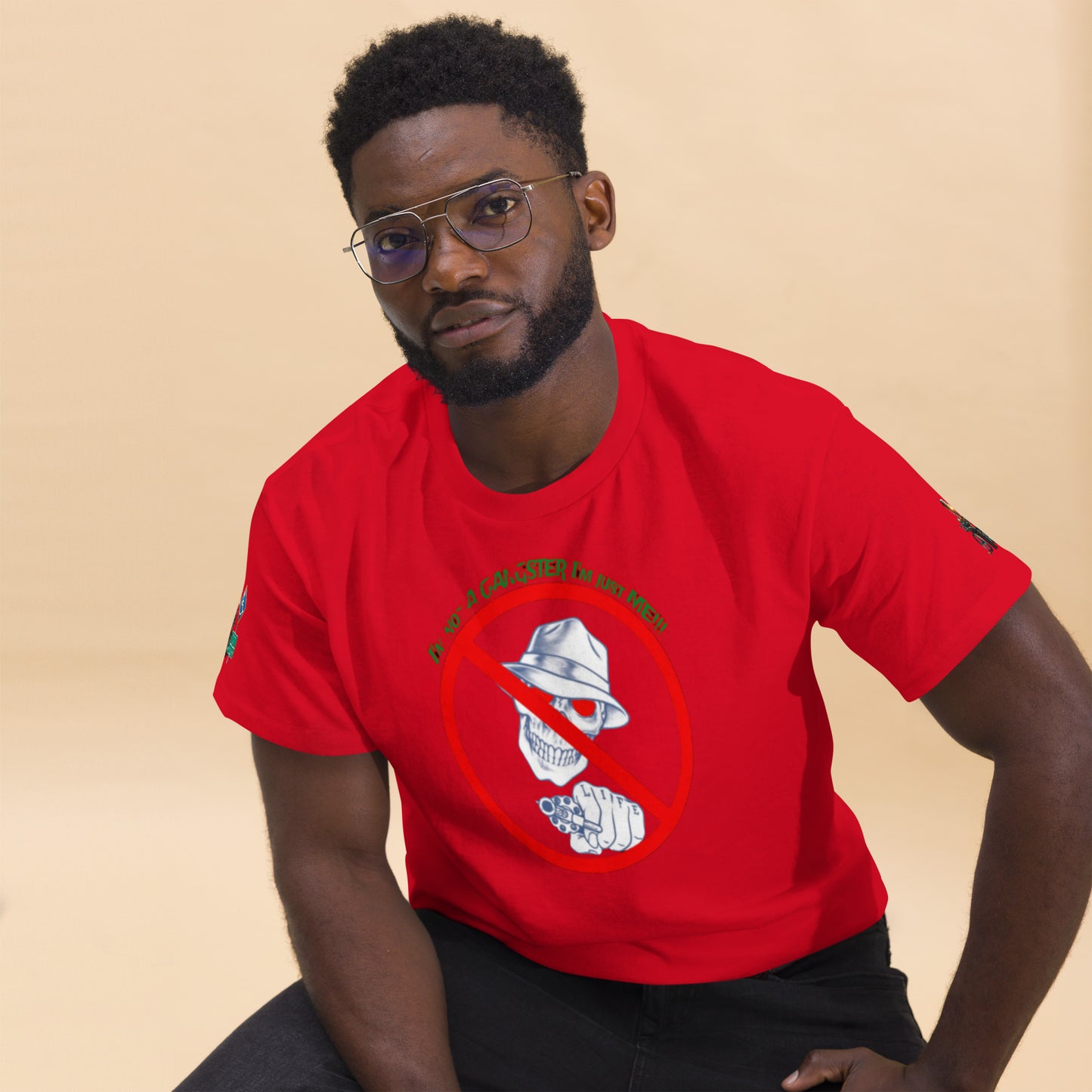 I'm not a gangster Unisex classic tee