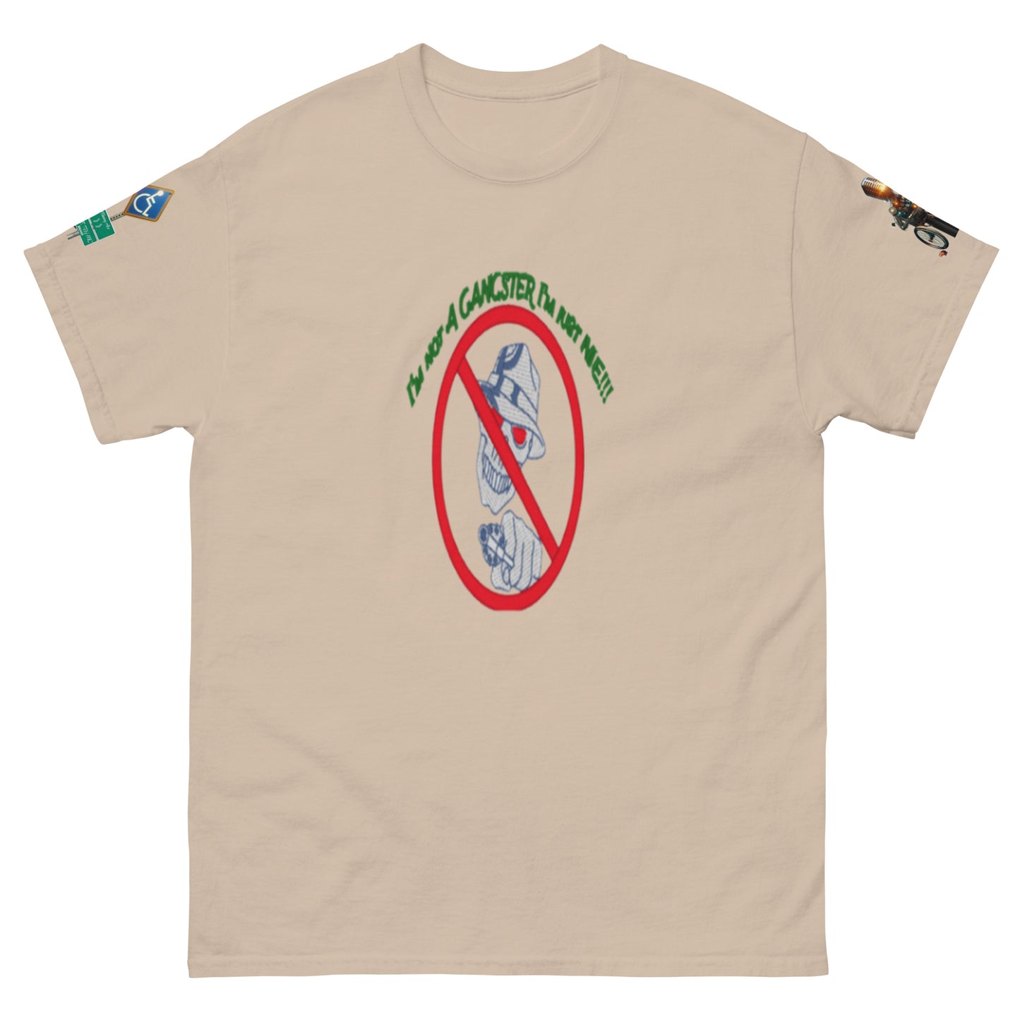 I'm not a gangster Unisex classic tee