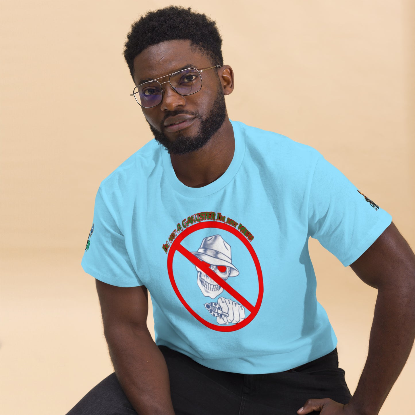 I'm not a gangster Unisex classic tee