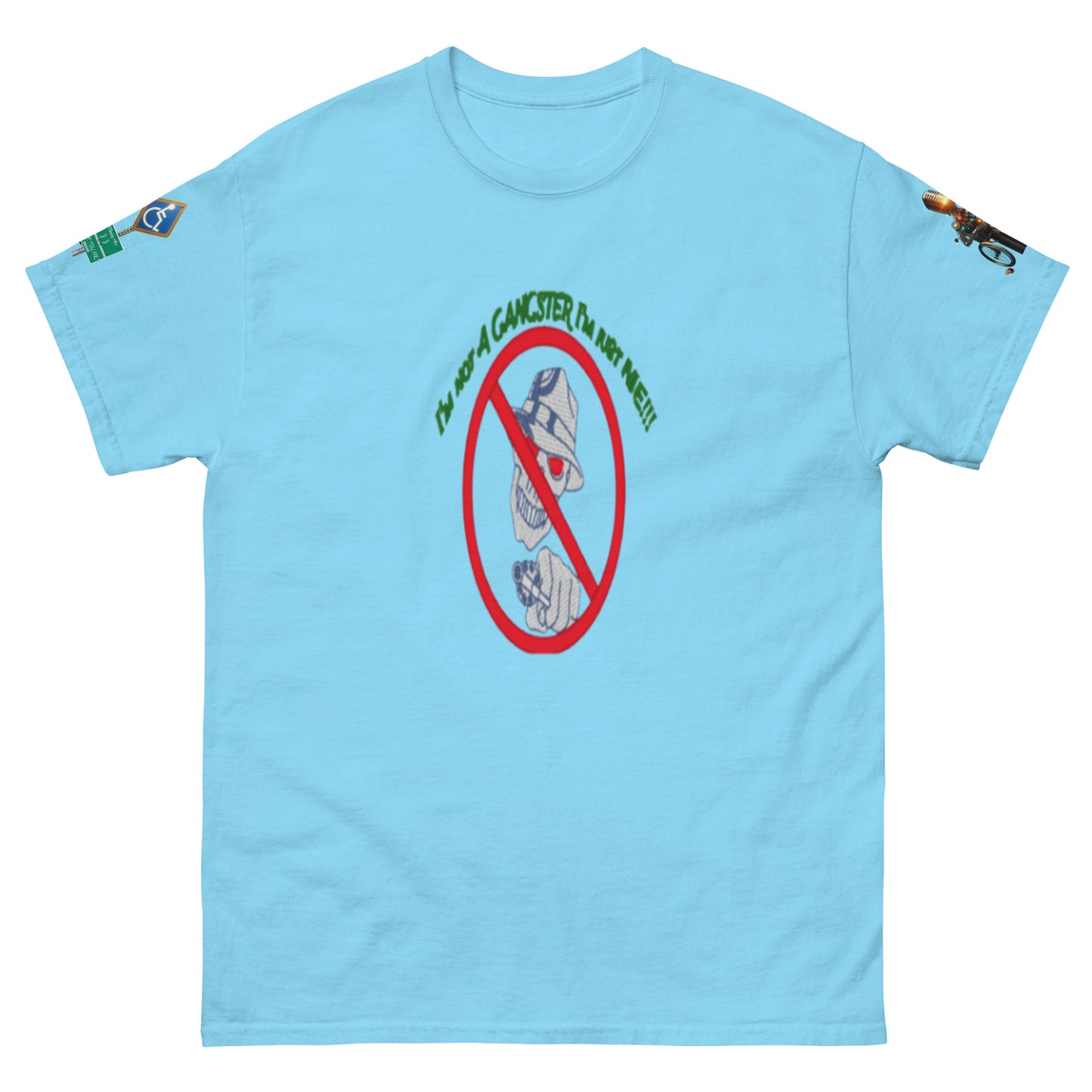 I'm not a gangster Unisex classic tee