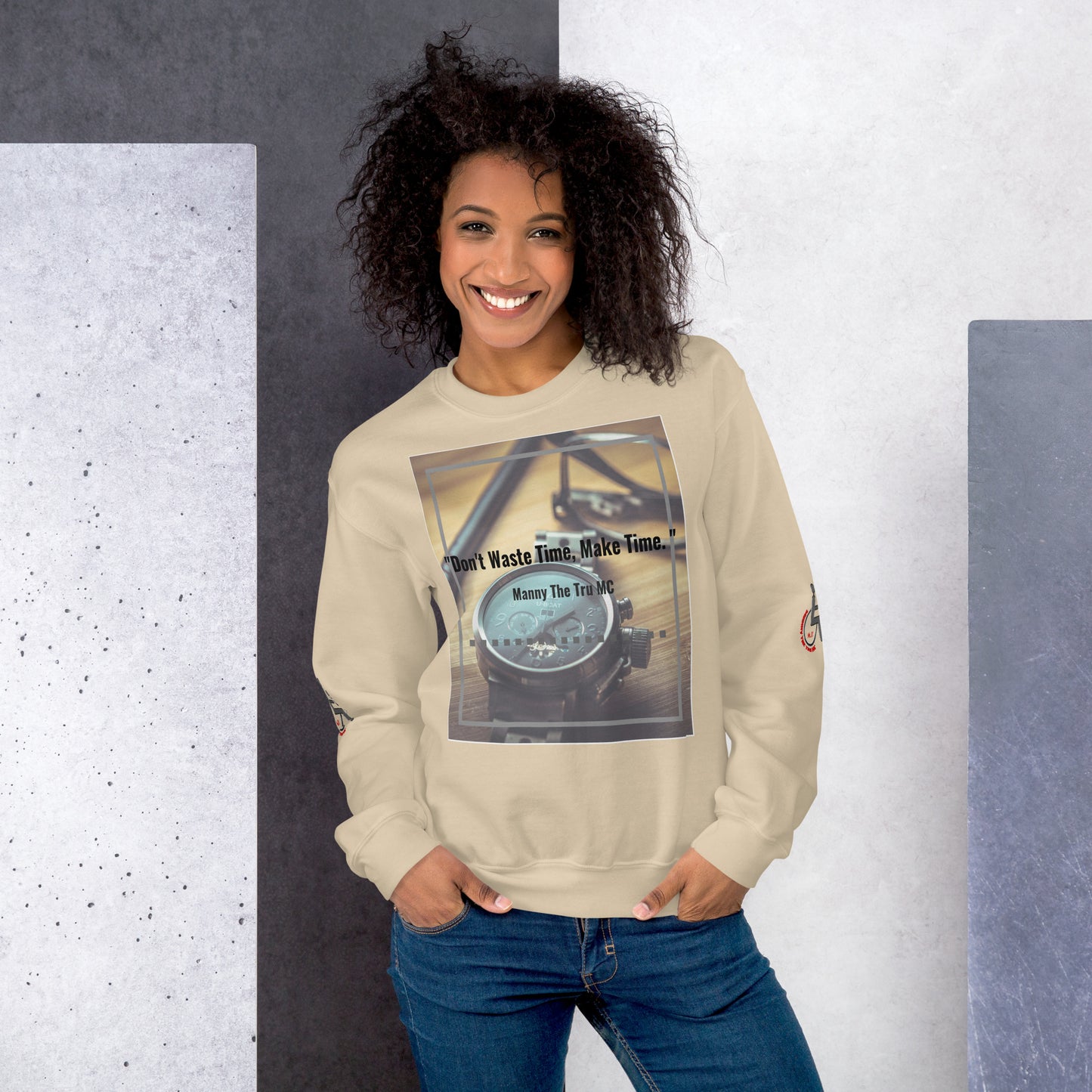 Don't waste time make time Unisex Sweatshirt