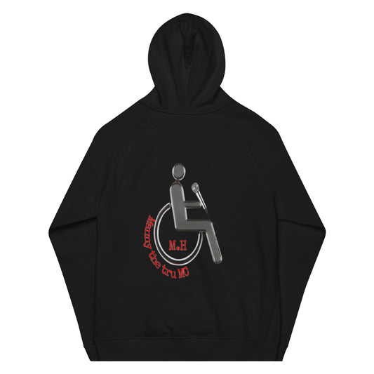 MANNY THE TRU MC NEW LOGO Unisex eco raglan hoodie