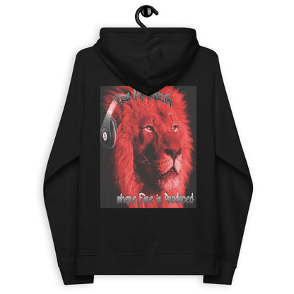 THE TRU MC Unisex eco raglan hoodie