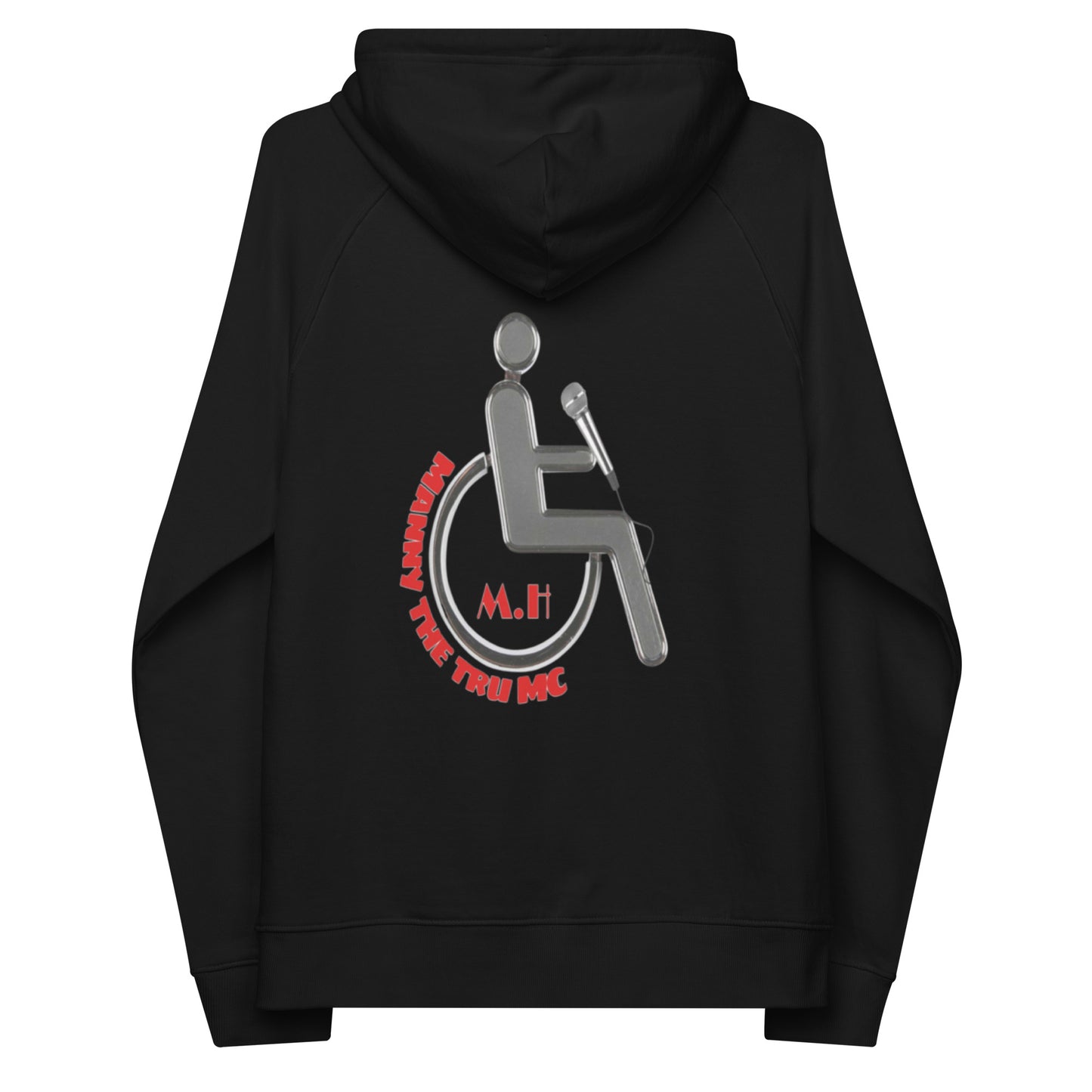 THE TRU MC BRAND Unisex eco raglan hoodie
