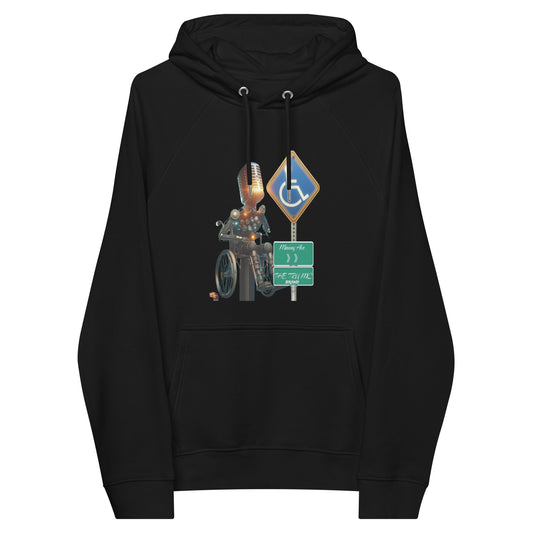 THE TRU MC BRAND Unisex eco raglan hoodie
