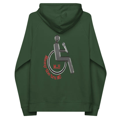 MANNY THE TRU MC NEW LOGO Unisex eco raglan hoodie